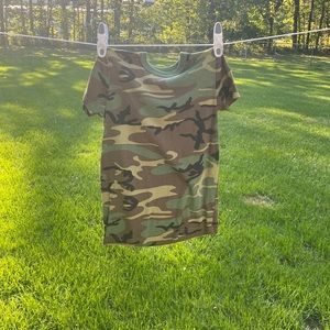 Adult XS Rothco Camo Tee